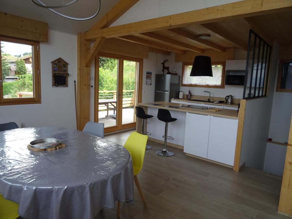 Chalet Neuf 6 Personnes Mont-Saxonnex Ngoại thất bức ảnh