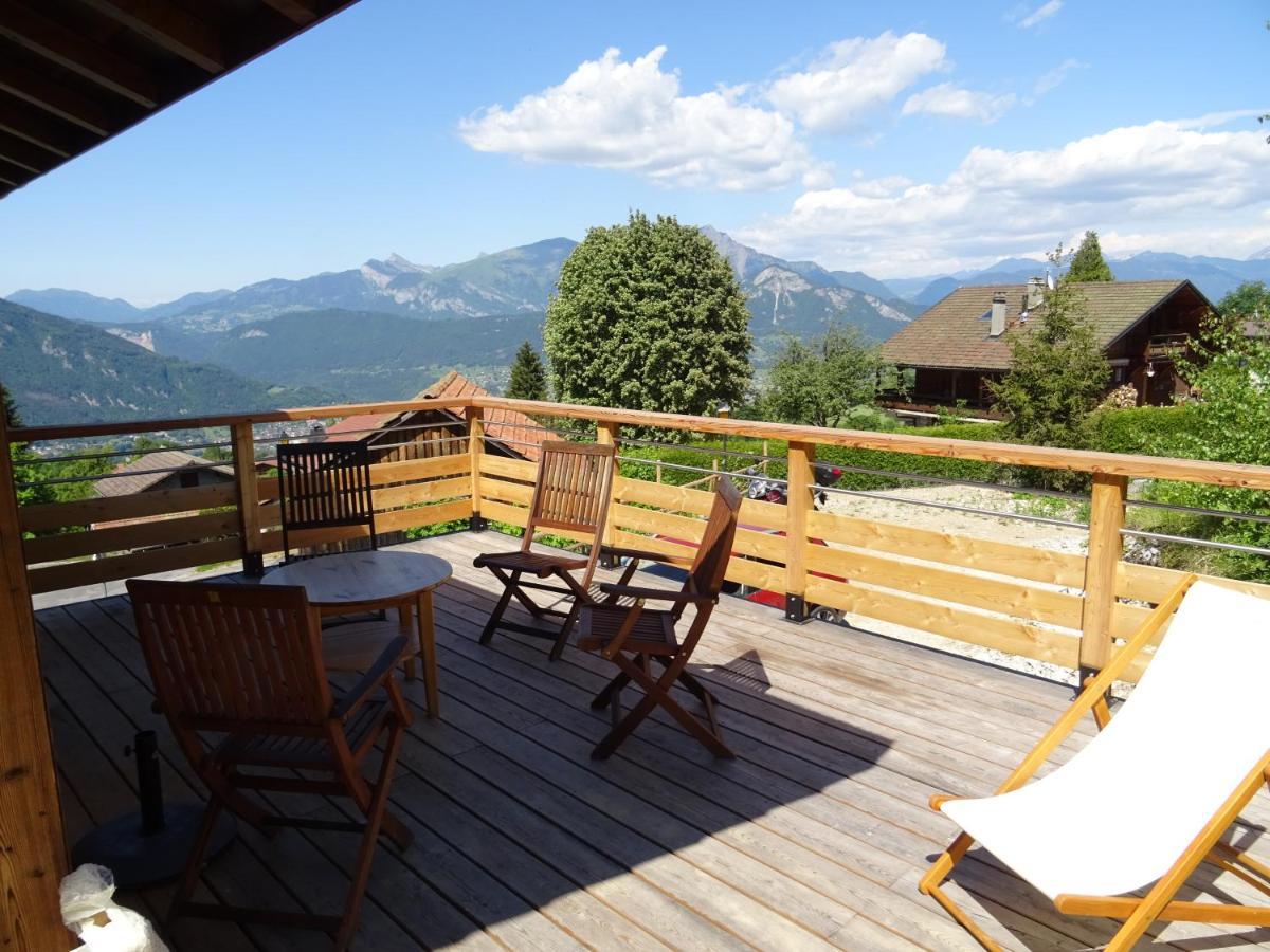 Chalet Neuf 6 Personnes Mont-Saxonnex Ngoại thất bức ảnh